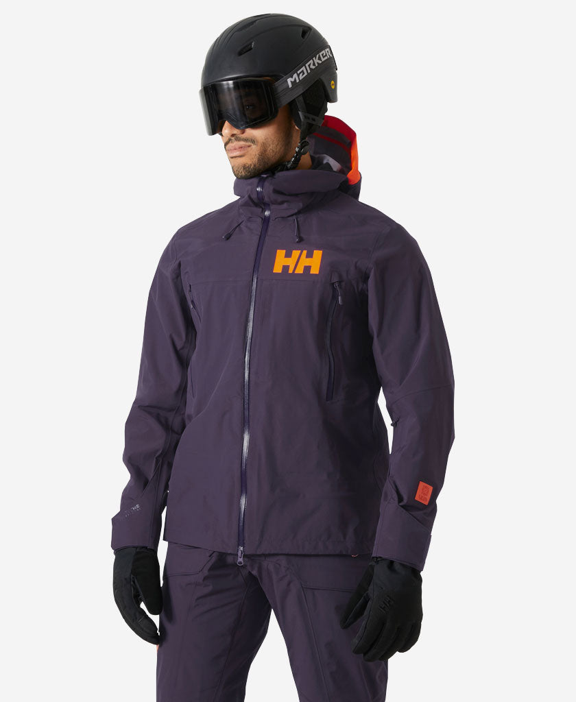 SOGN SHELL 2.0 JACKET, Black Grape