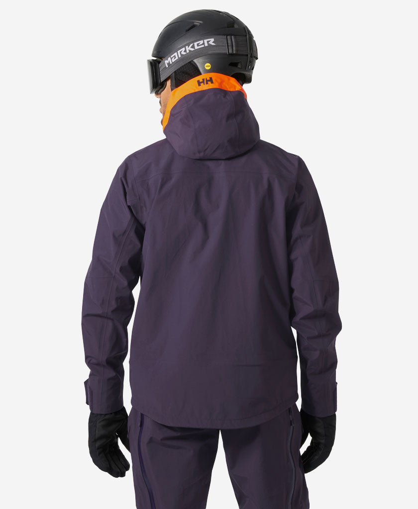 SOGN SHELL 2.0 JACKET, Black Grape