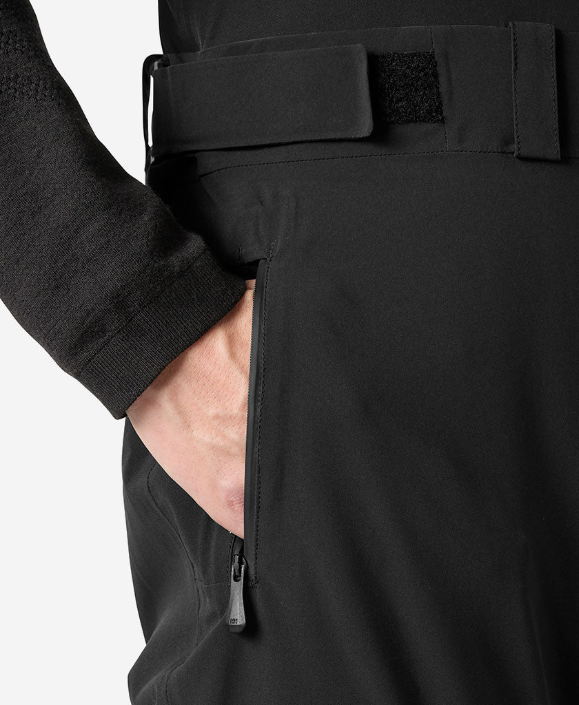 ALPHA BIB PANT, Black