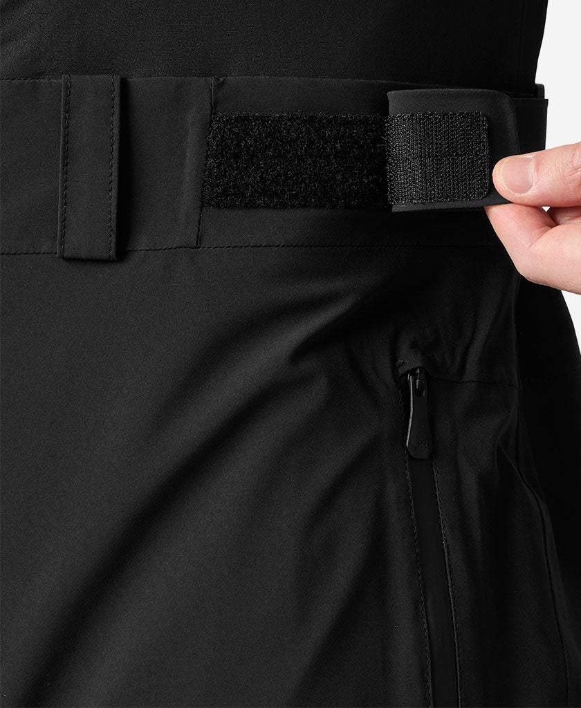 ALPHA BIB PANT, Black