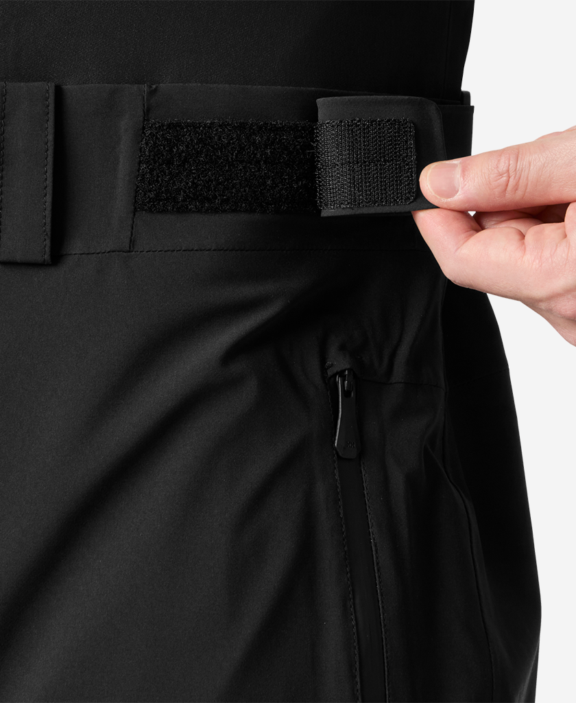 ALPHA BIB PANT, Black