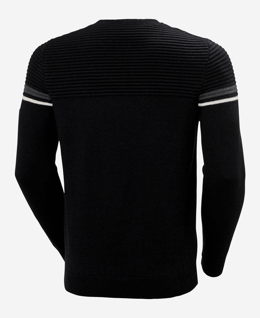CARV KNITTED SWEATER, Black