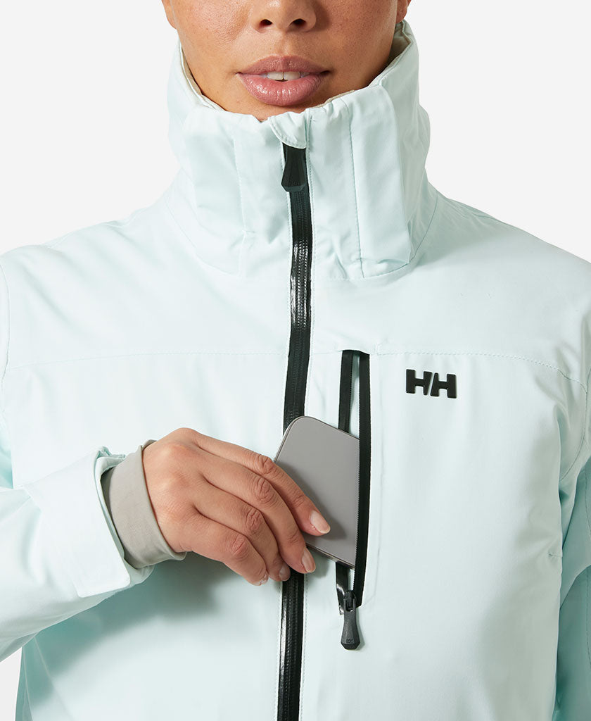 W ALPHELIA JACKET, Icicle