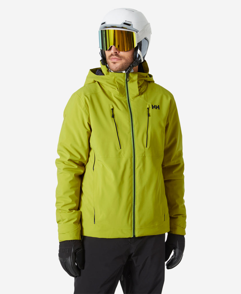 Helly hansen green ski jacket on sale