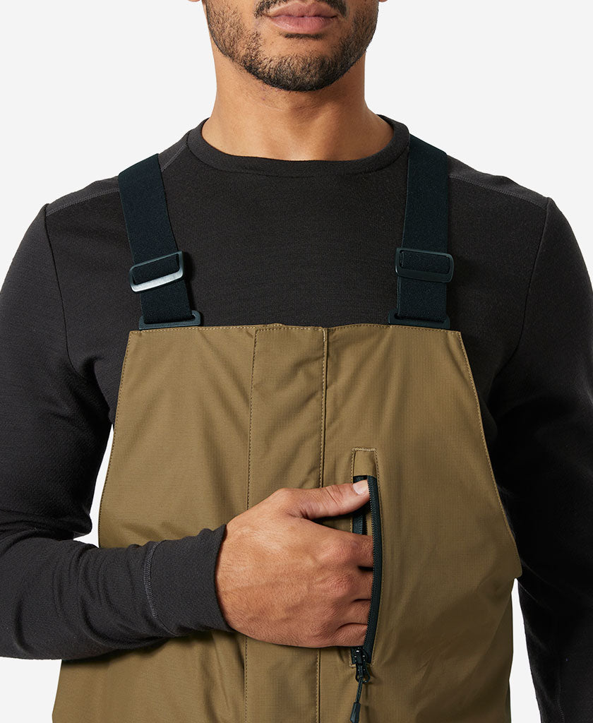 SOGN BIB CARGO PANT, Sepia