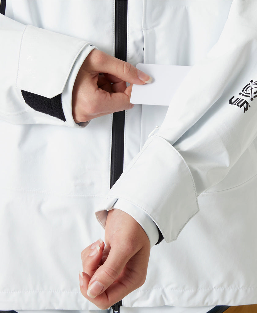 W SOGN SHELL JACKET, White