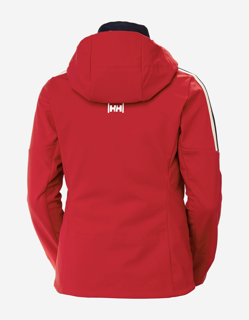 W AVANTI SOFTSHELL JACKET, Red