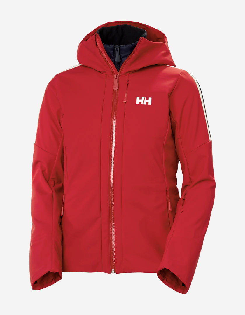 W AVANTI SOFTSHELL JACKET, Red