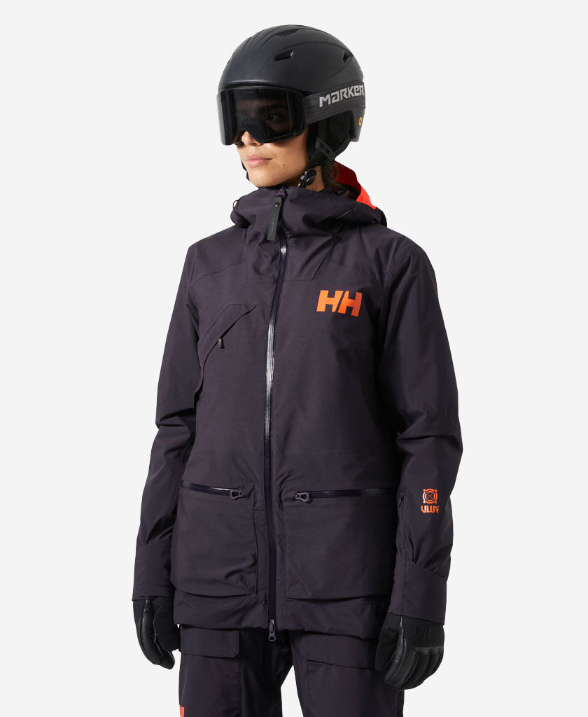 W WHITEWALL LIFALOFT 3.0 JKT, Black Grape