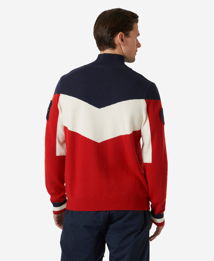 APRES KNITTED SWEATER, Red