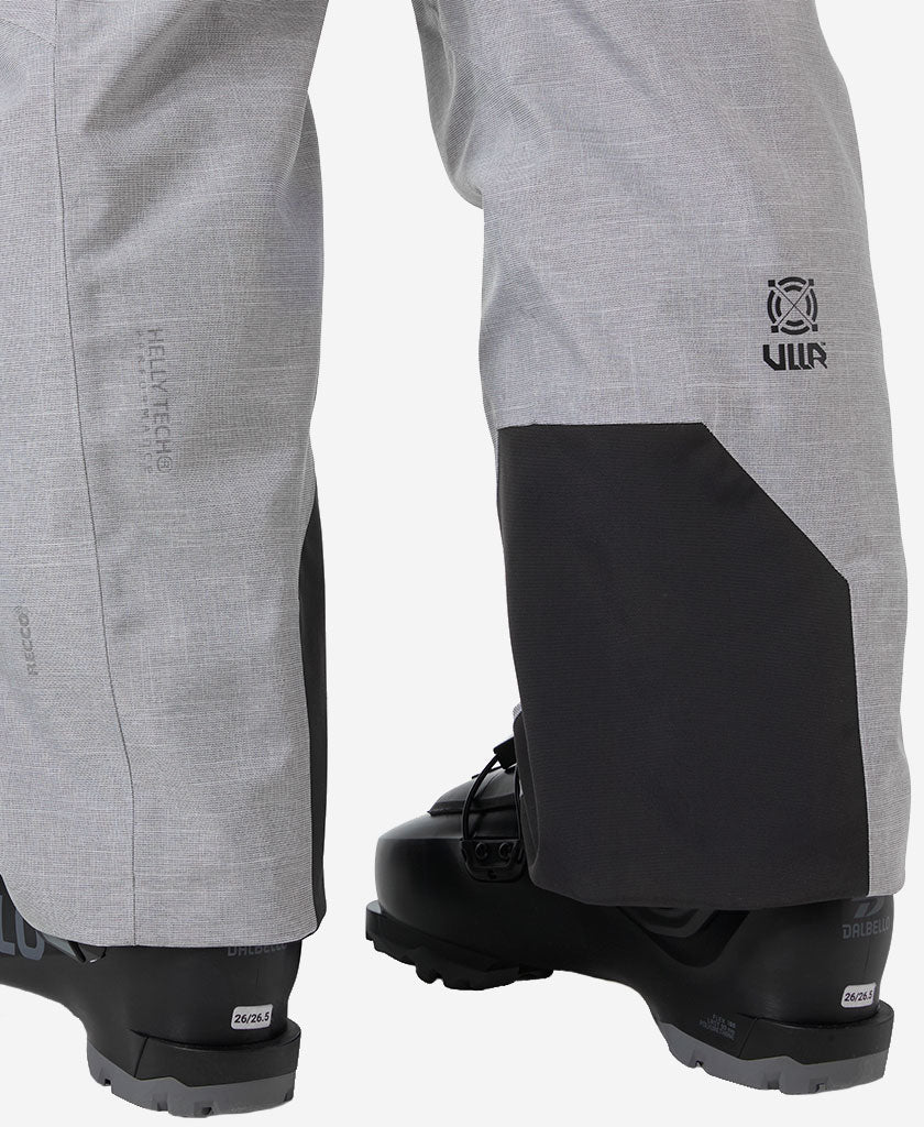 W POWDERQUEEN BIB 2.0 PANT, Grey Melange