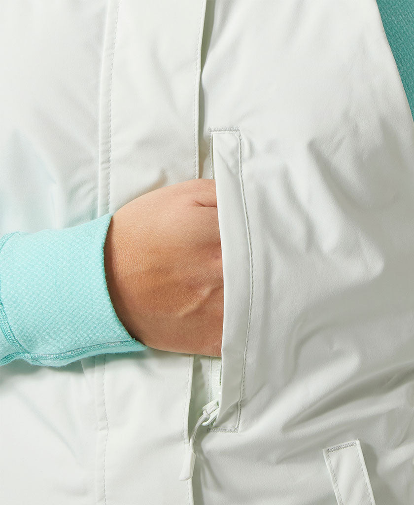 W SWITCH CARGO BIB PANT, Seafoam