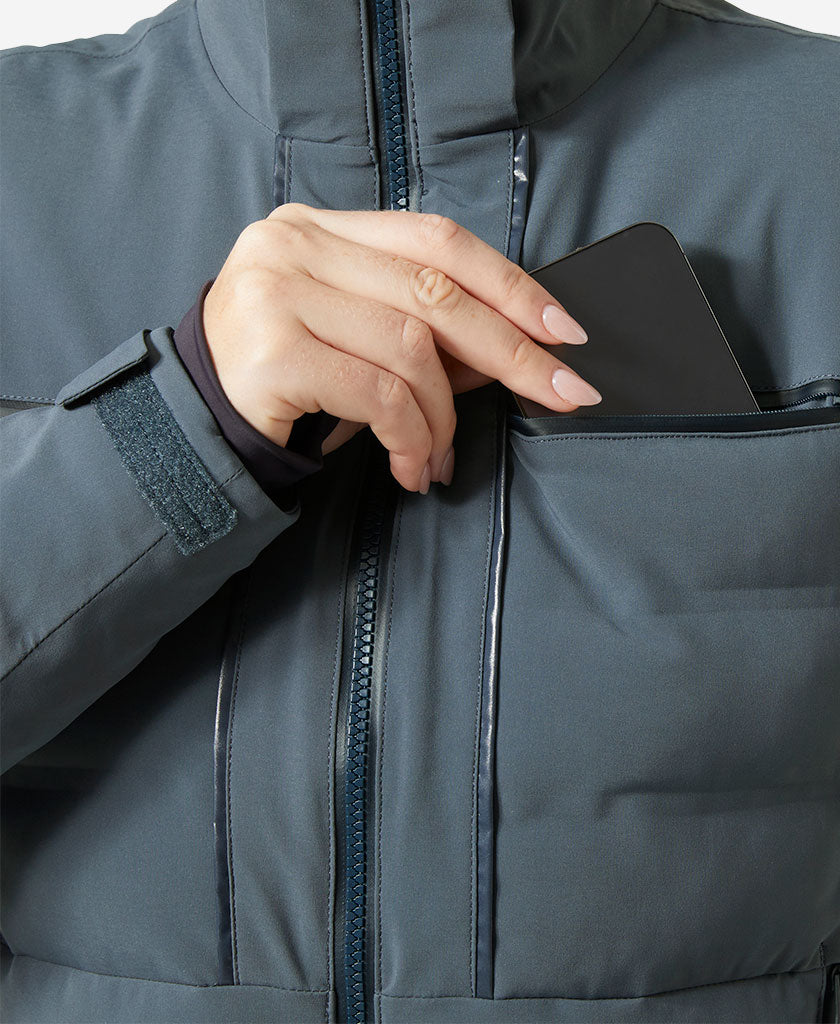 W ALPHELIA ELEVATE JACKET, Alpine Frost