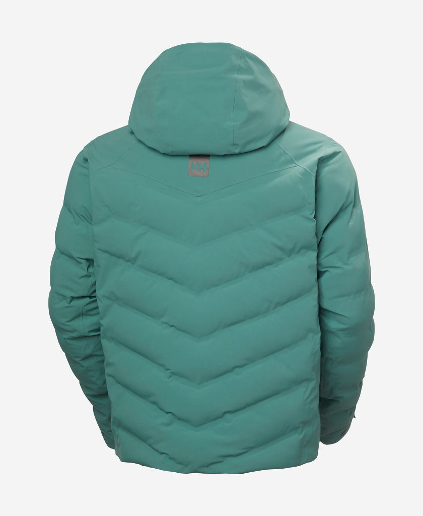 ALPHA PUFFY JACKET, Opal Green
