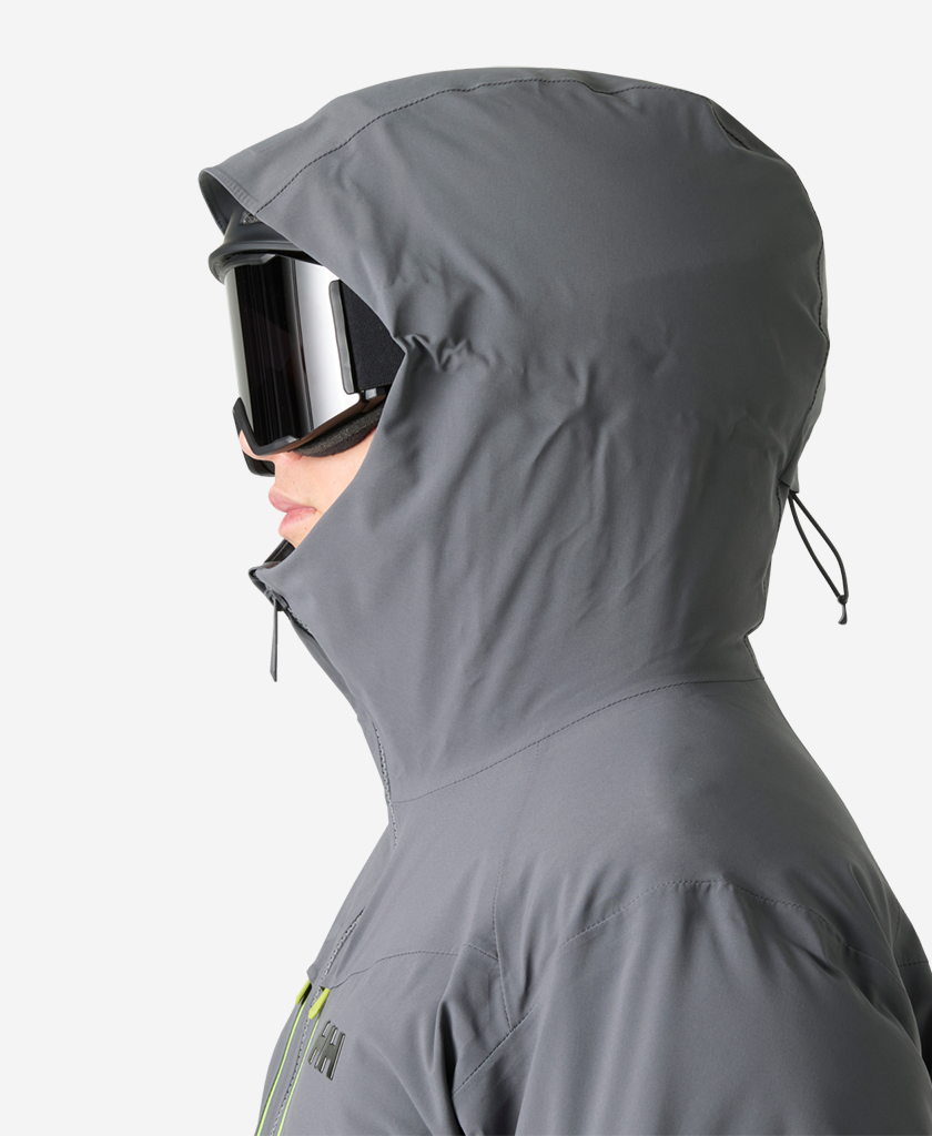 ALPHA PUFFY JACKET, Thunder Grey