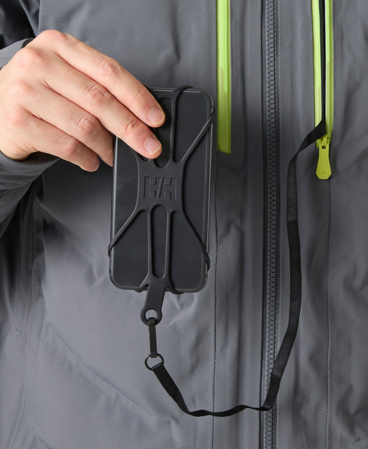 ALPHA PUFFY JACKET, Thunder Grey