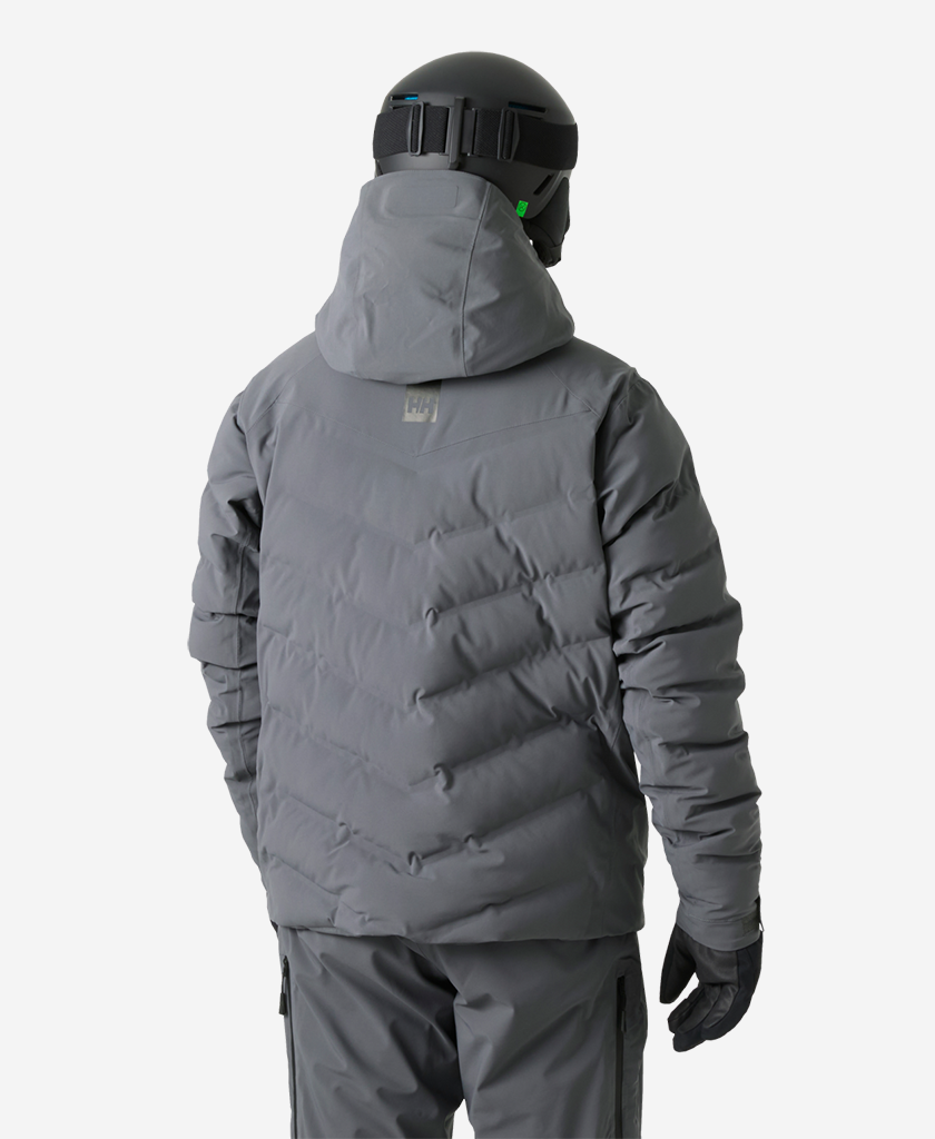 ALPHA PUFFY JACKET, Thunder Grey