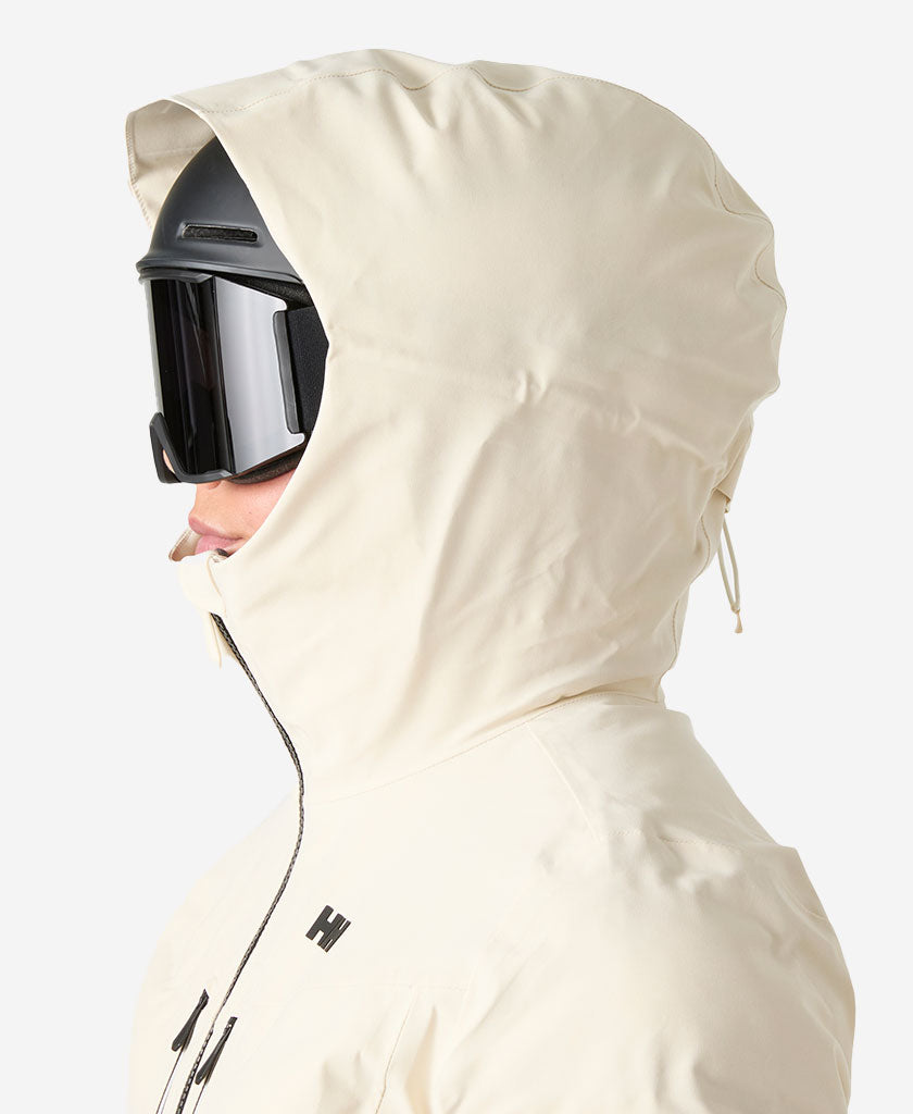 W ALPHELIA PUFFY JACKET, Cream