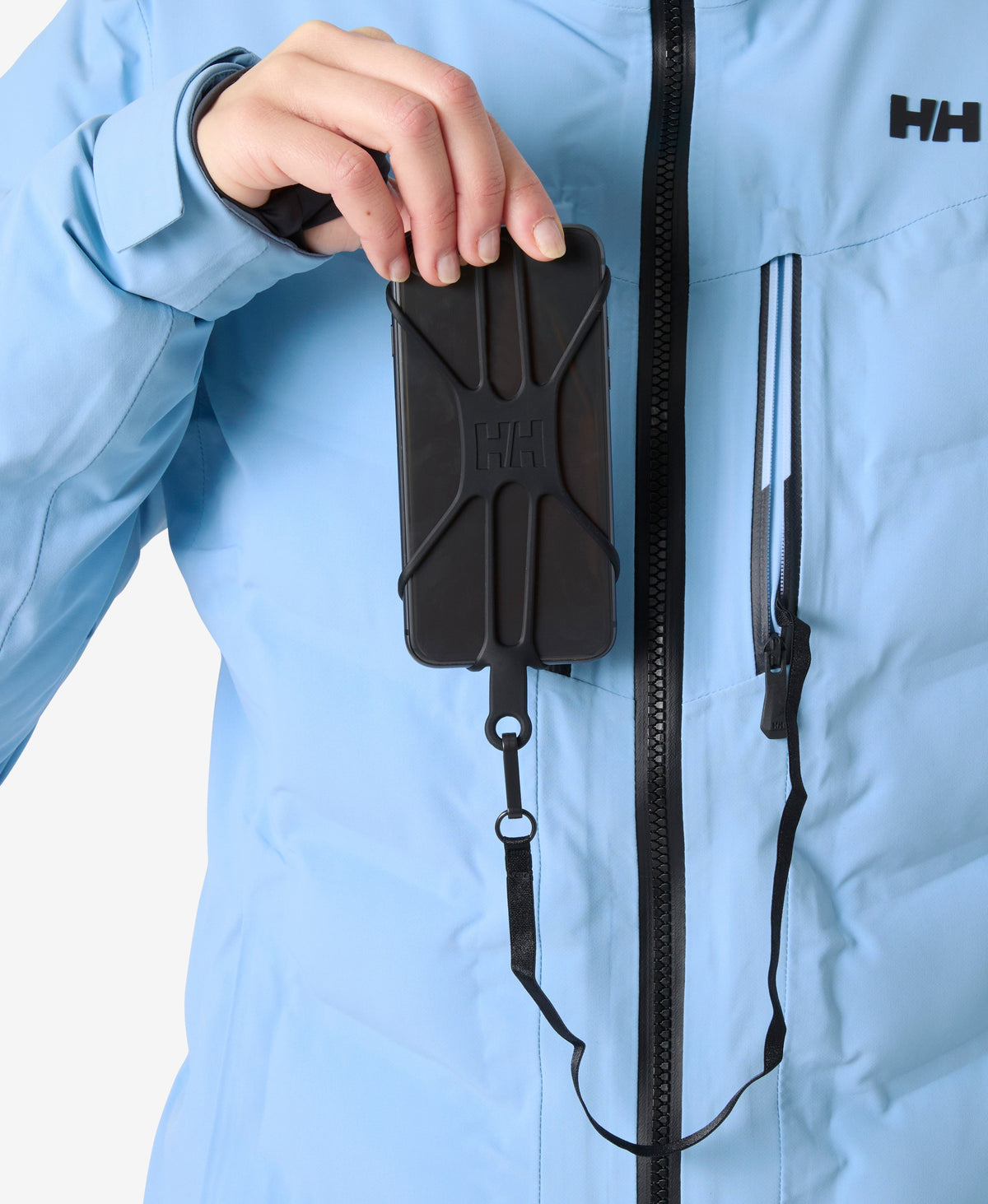 W ALPHELIA PUFFY JACKET, Bright Blue