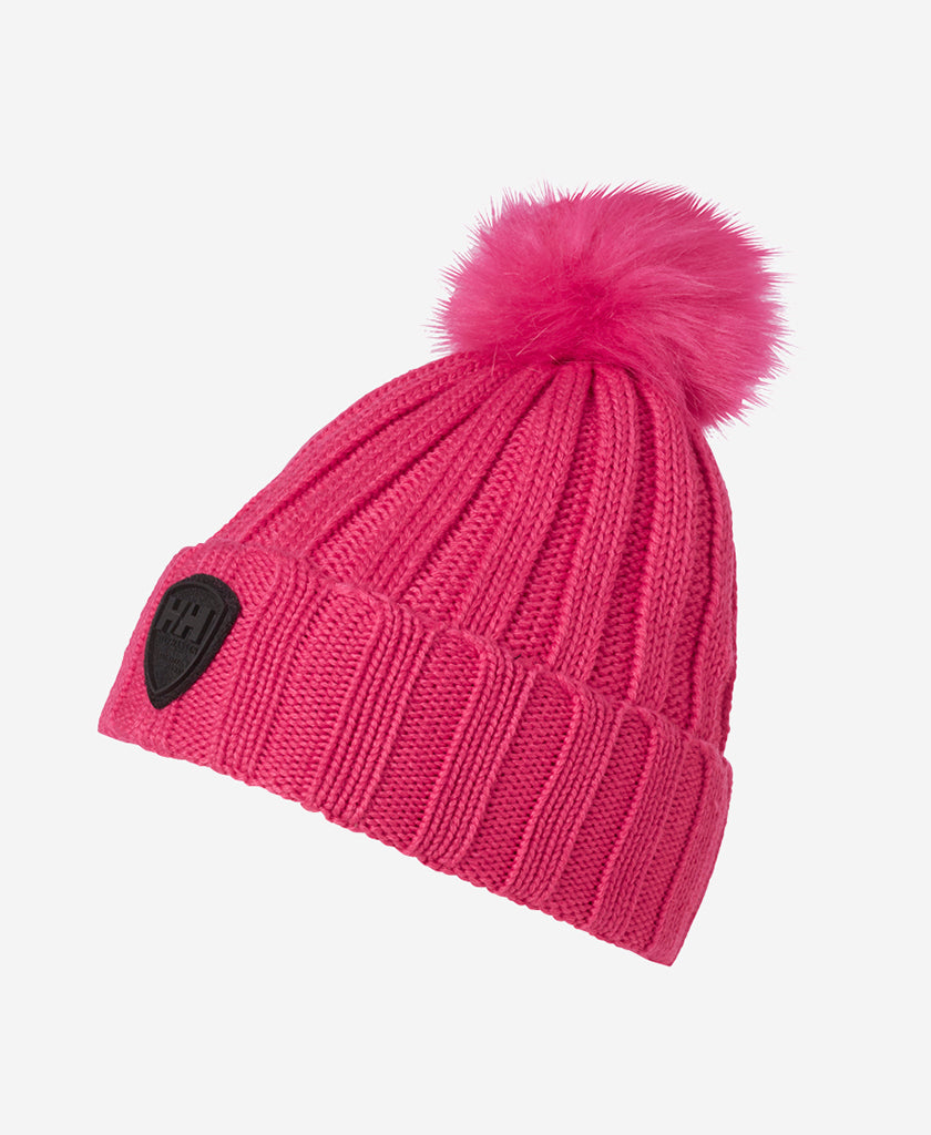 W LIMELIGHT BEANIE, Dragon Fruit