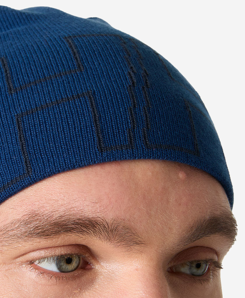 OUTLINE BEANIE, Dark Blue