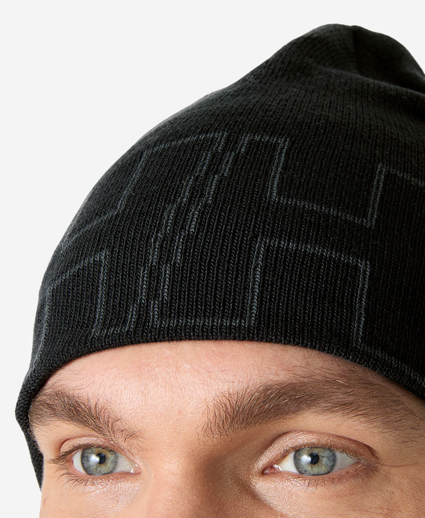 OUTLINE BEANIE, Black