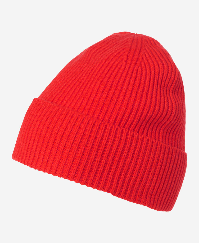 HH WOOL BEANIE, Alert Red