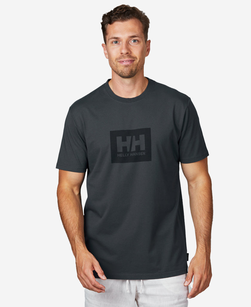 HH BOX T-SHIRT, Alpine Frost