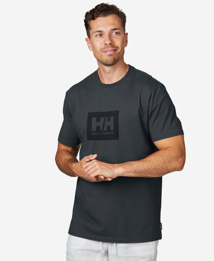 HH BOX T-SHIRT, Alpine Frost