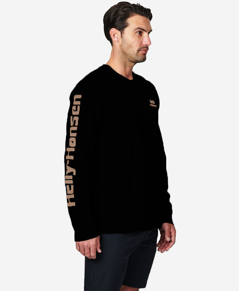 YU L/S T-SHIRT, Black