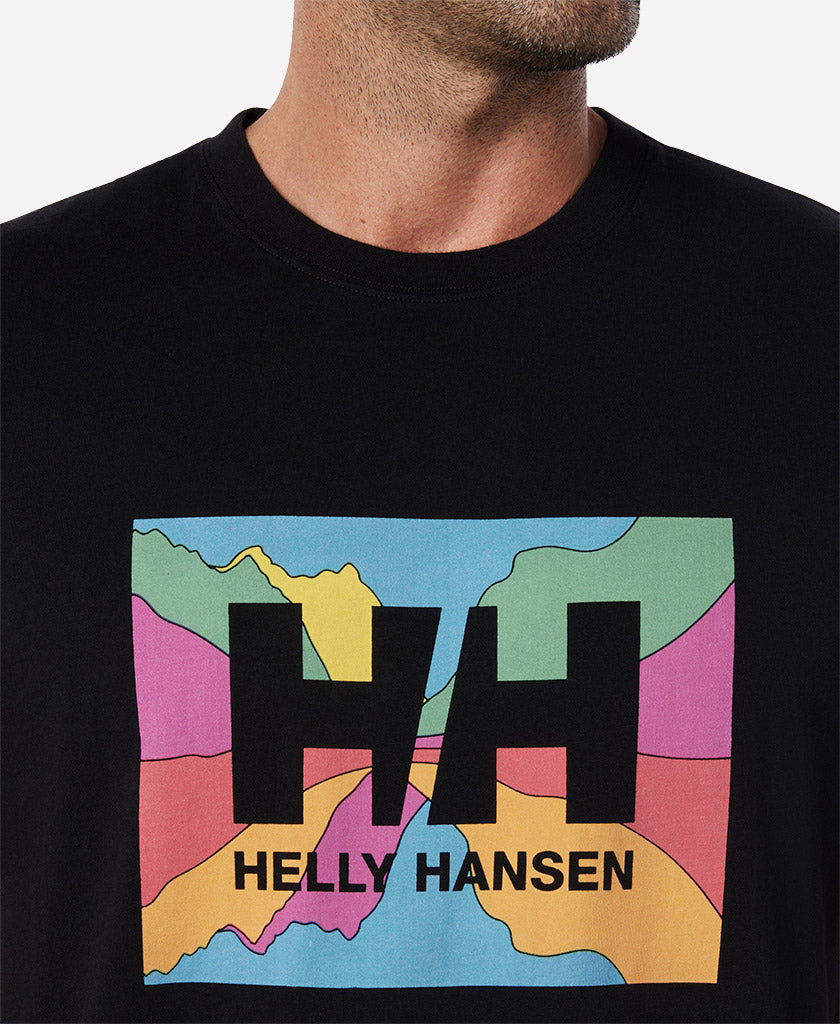 HH BOX FILL T-SHIRT, Black