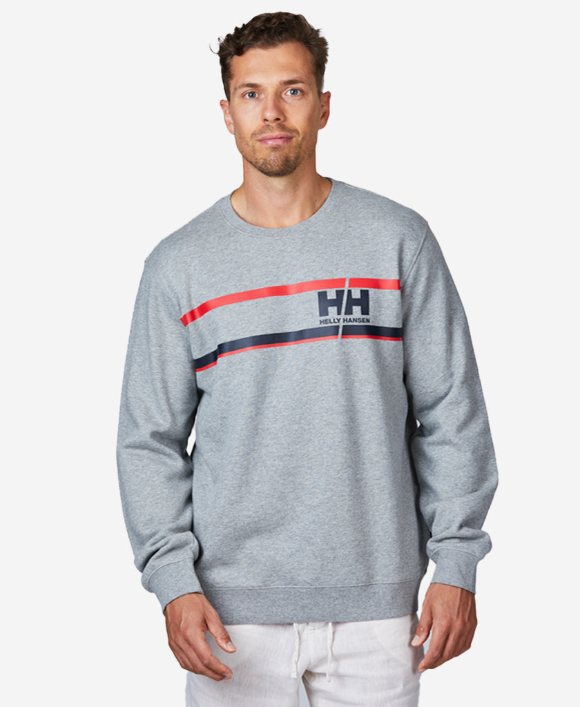 STARTLINE CREW FLEECE, Grey Melange