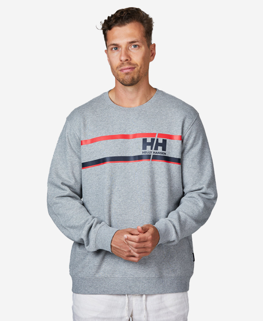 STARTLINE CREW FLEECE, Grey Melange