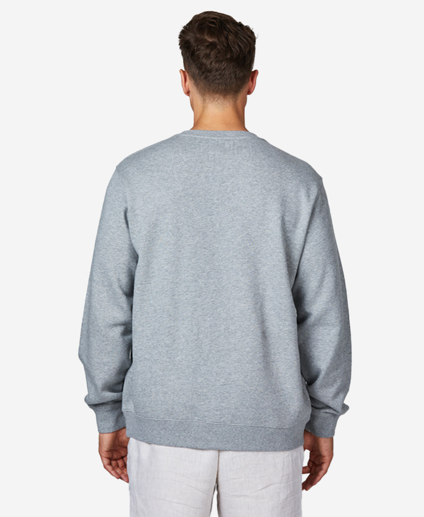 STARTLINE CREW FLEECE, Grey Melange