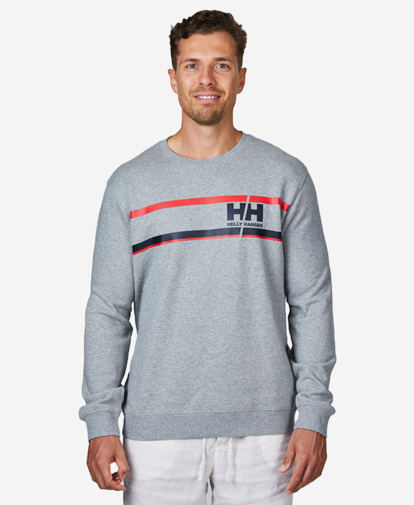 STARTLINE CREW FLEECE, Grey Melange