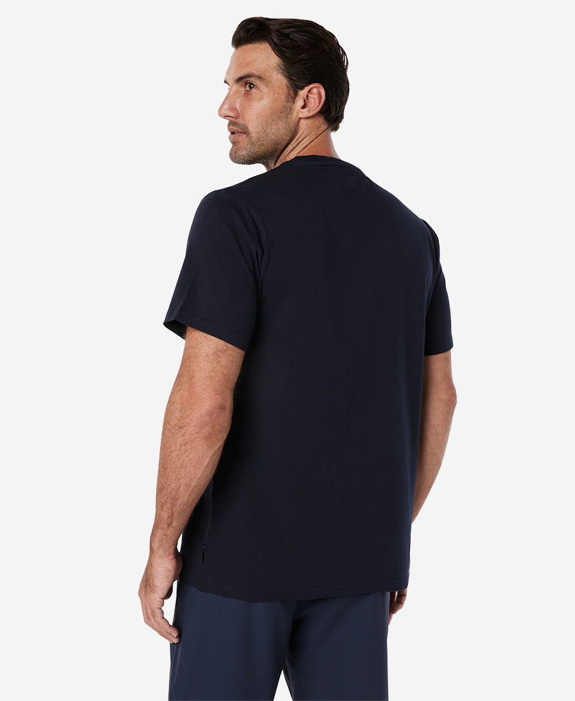 LINE UP T-SHIRT, Navy