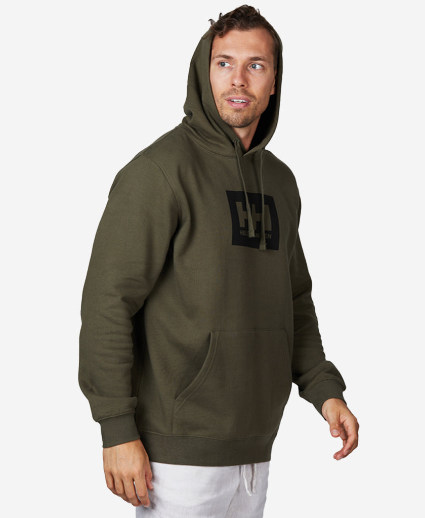 HH BOX HOODIE, Utility Green