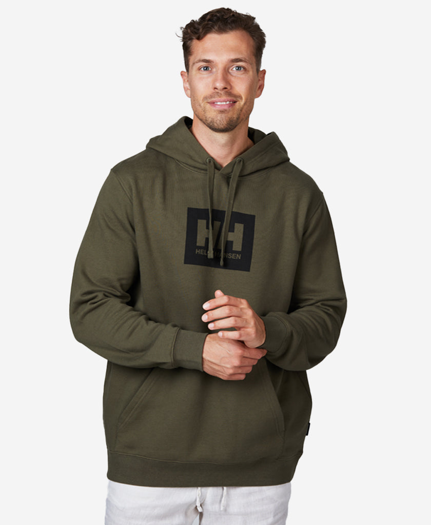 HH BOX HOODIE, Utility Green