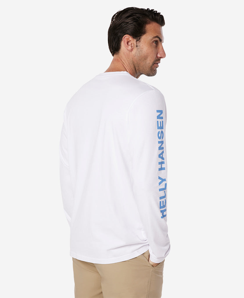 ERVIK L/S T-SHIRT, White