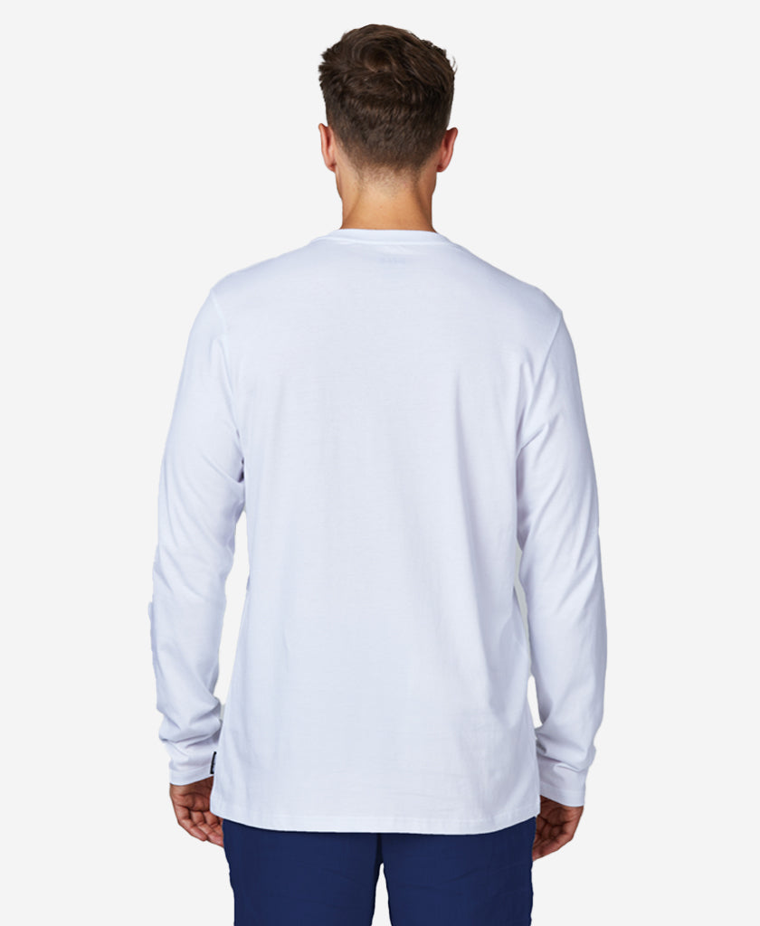 CREW L/S T-SHIRT, White