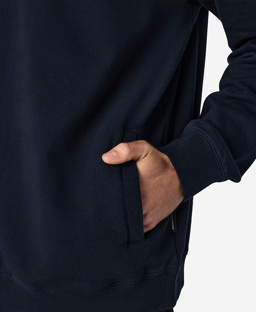NORDIC HALF ZIP FLEECE, Navy