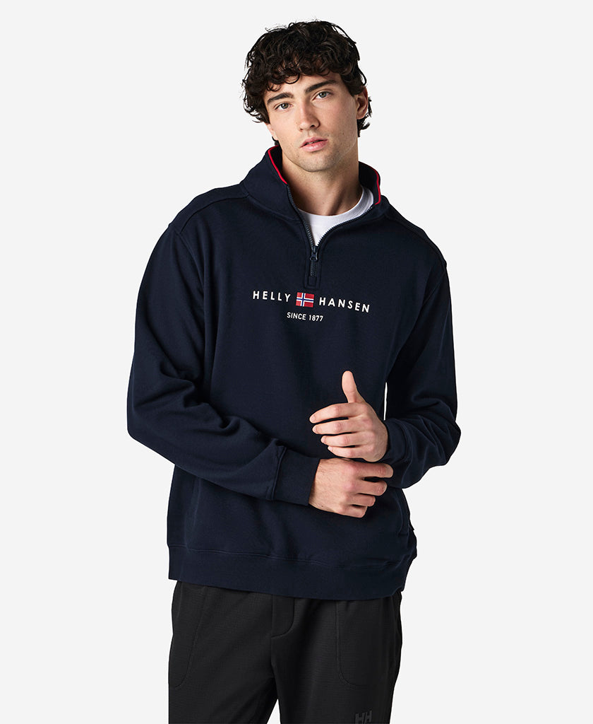 NORDIC HALF ZIP FLEECE, Navy