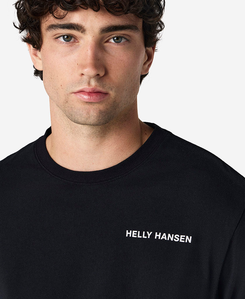 SCENIC L/S T-SHIRT, Black