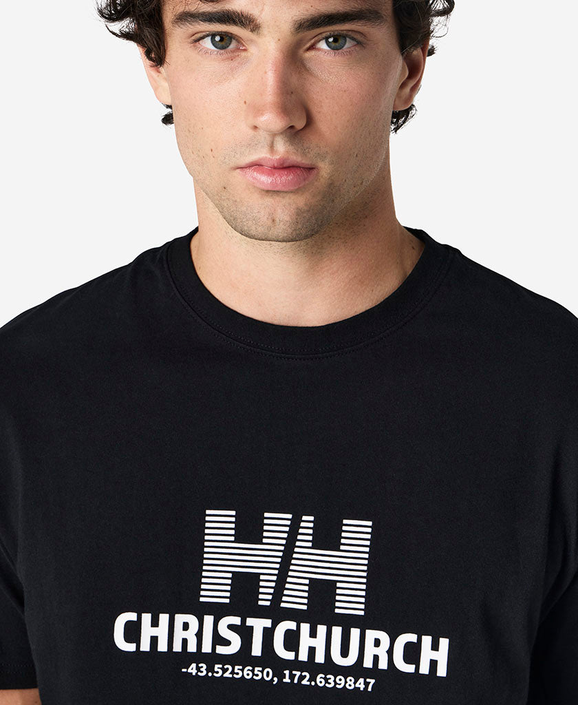 CHRISTCHURCH T-SHIRT, Black