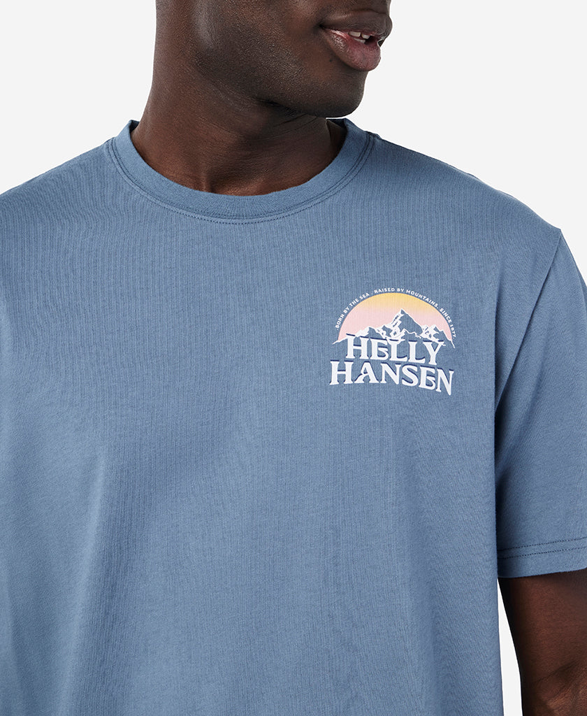 PEAK 2.0 T-SHIRT, Washed Navy