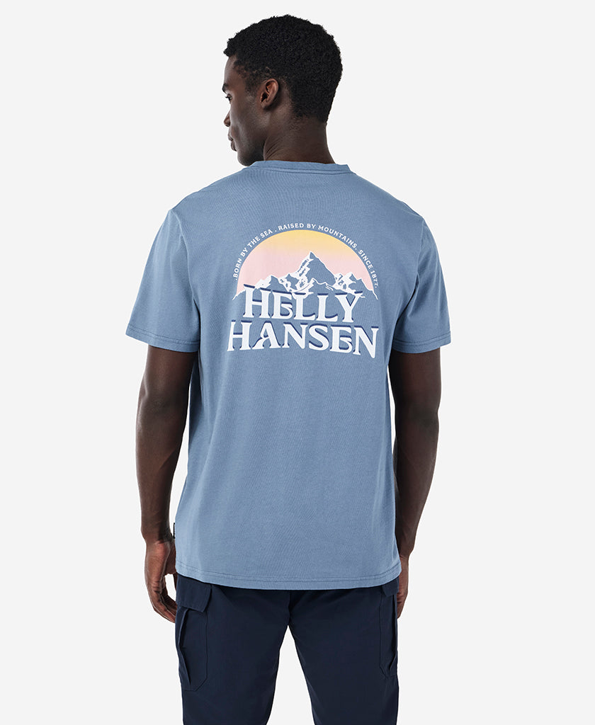 PEAK 2.0 T-SHIRT, Washed Navy