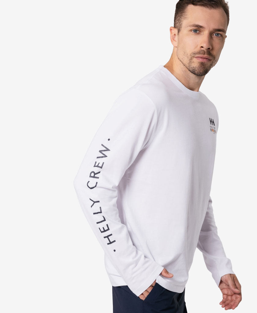 SEAFARER L/S T-SHIRT, White