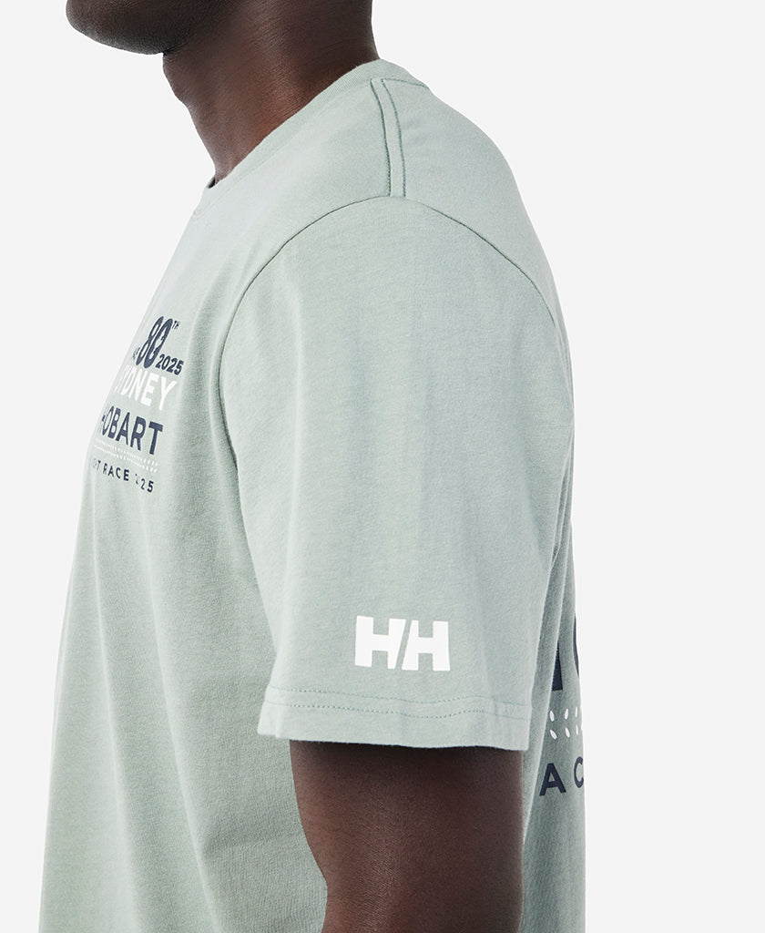 RSHYR25 80TH T-SHIRT, Grey Cactus