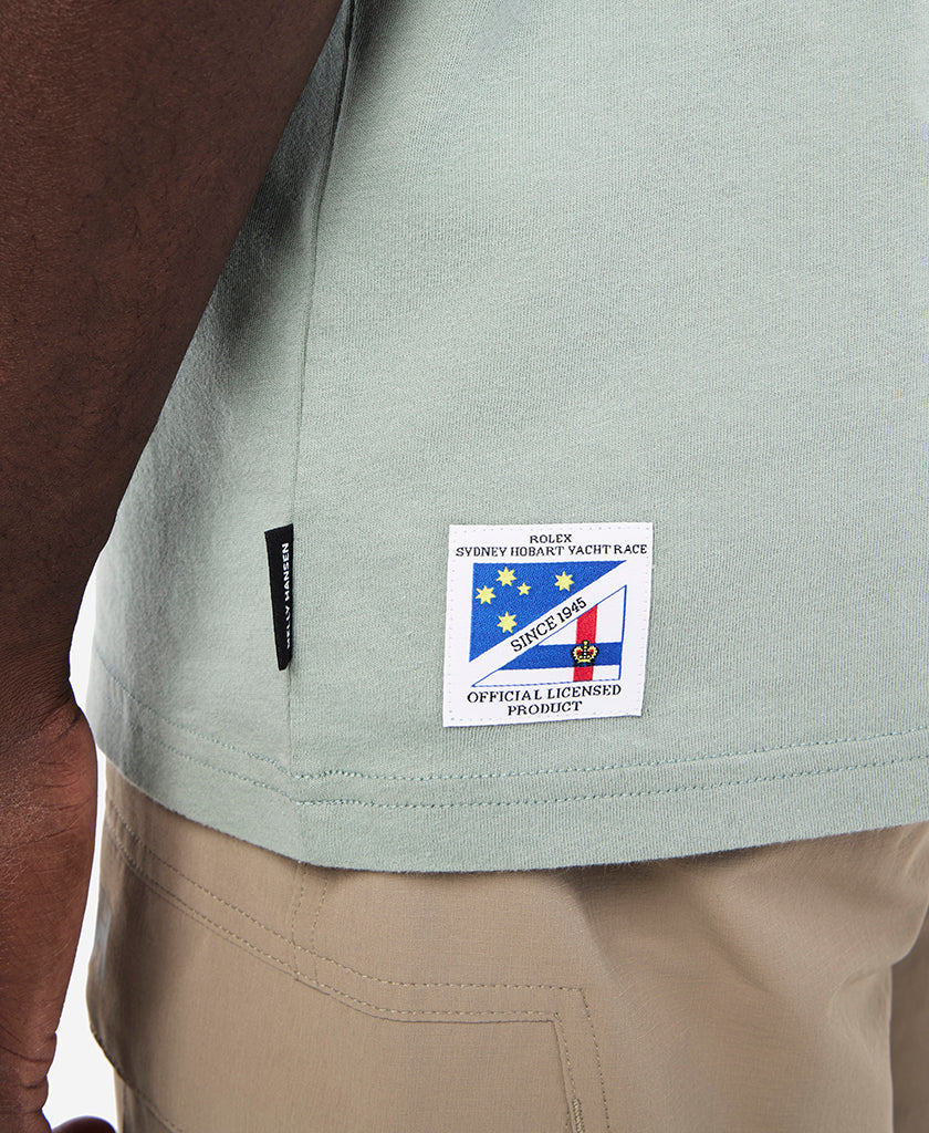 RSHYR25 80TH T-SHIRT, Grey Cactus