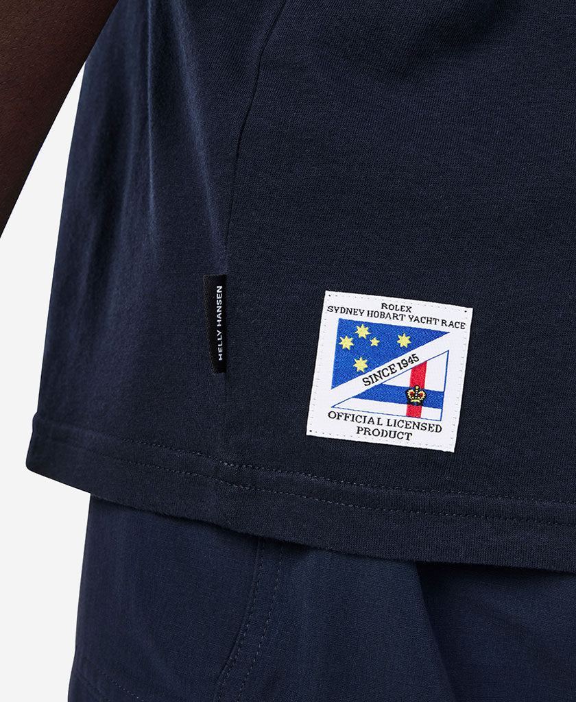 RSHYR25 BOAT NAME T-SHIRT, Navy